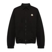 Moncler Dragkedja sweatshirt Black, Herr