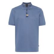 Hugo Boss Polo Shirts Blue, Herr