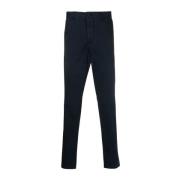 Tommy Hilfiger Straight Trousers Blue, Herr