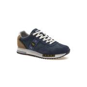 Blauer Navy-Taupe Sneakers S4Queens01 Blue, Herr