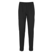 D.Exterior Tapered Trousers Black, Dam