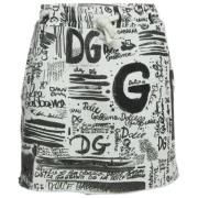 Dolce & Gabbana Pre-owned Pre-owned Bomull nederdelar Multicolor, Dam