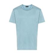 Roberto Collina T-Shirts Blue, Herr