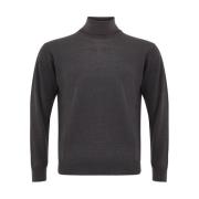 Ferrante Stiliga Turtlenecks för en Chic Look Gray, Herr