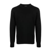 Roberto Collina Knitwear Black, Herr