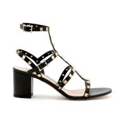 Valentino Garavani High Heel Sandals Black, Dam