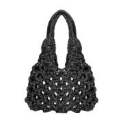 Hibourama Handbags Black, Dam