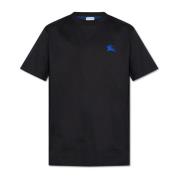 Burberry Broderad T-shirt Black, Herr