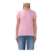 Polo Ralph Lauren Bomull Jersey Crewneck T-shirt Pink, Dam