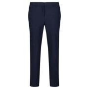 Marella Suit Trousers Blue, Dam
