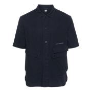 C.p. Company Blouses Shirts Blue, Herr