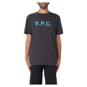 A.p.c. T-Shirt VPC Klassisk Vit Bomull Tee Gray, Herr
