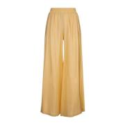 Fabiana Filippi Wide Trousers Yellow, Dam