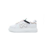 Womsh Sneakers White, Dam