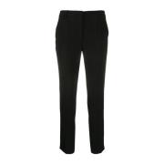 Blanca Vita Cropped Trousers Black, Dam