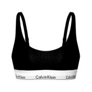 Calvin Klein Sleeveless Tops Black, Dam