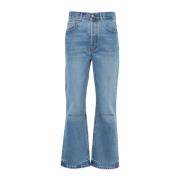 Jacquemus Flared Jeans Blue, Dam