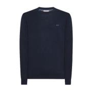 Sun68 Long Knitwear Blue, Herr