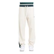 New Balance Beige och Grön Sportswear Snap Pant White, Herr