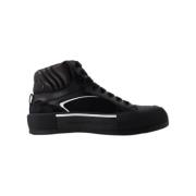 Alexander McQueen Laeder sneakers Black, Herr