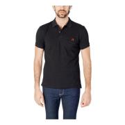 Peuterey Polo Shirts Black, Herr