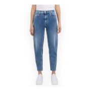 Replay Keida Loose-fit Jeans Blue, Dam