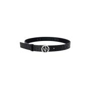 Armani Exchange Belts Black, Dam