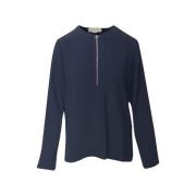 Stella McCartney Pre-owned Pre-owned Tyg toppar Blue, Dam