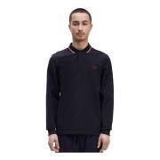Fred Perry Polo Shirts Black, Herr