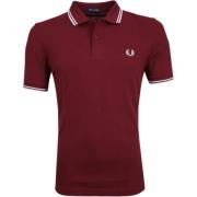 Fred Perry Polo Shirts Red, Herr