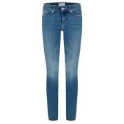 Cambio Slim-fit Jeans Blue, Dam