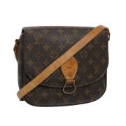 Louis Vuitton Vintage Pre-owned Canvas louis-vuitton-vskor Brown, Dam