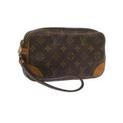 Louis Vuitton Vintage Pre-owned Canvas louis-vuitton-vskor Brown, Dam