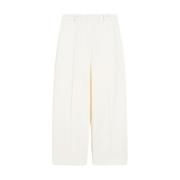 Max Mara Weekend Trousers Beige, Dam