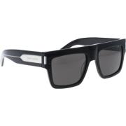 Saint Laurent Klassiska solglasögon för män Black, Herr