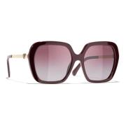 Chanel Sunglasses Red, Unisex