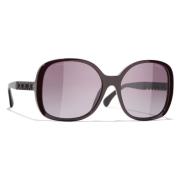 Chanel Sunglasses Red, Dam