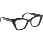 Alexander McQueen Glasses Black, Dam