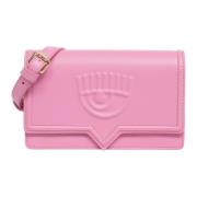 Chiara Ferragni Collection Eyelike Crossbody bag Pink, Dam