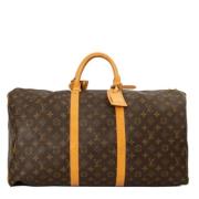 Louis Vuitton Vintage Pre-owned Canvas resvskor Brown, Dam