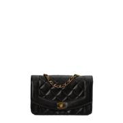 Chanel Vintage Pre-owned Laeder chanel-vskor Black, Dam