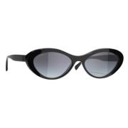 Chanel Sunglasses Black, Dam