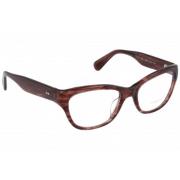 Oliver Peoples Glasses Red, Dam