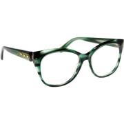 Swarovski Stiliga Glasögon för Kvinnor Green, Dam