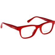 Versace Original Glasögon med 3-års Garanti Red, Unisex