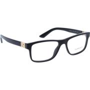 Versace Original Glasögon med 3-års Garanti Black, Unisex