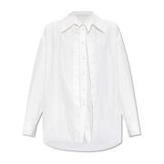 Jil Sander Dubbel bomullsskjorta White, Dam