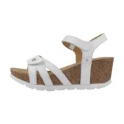 Panama Jack Flat Sandals White, Dam