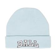 Ball Blå Beanie Tillbehör Iskallt Logotyp Blue, Dam