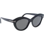 Tom Ford Polariserade solglasögon Tf1111 01D Black, Dam